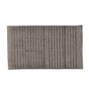 Tapis de bain Inu 80x50 Taupe Ref : 28252