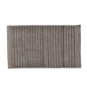 Tapis de bain Inu 80x50 Taupe Ref : 28252
