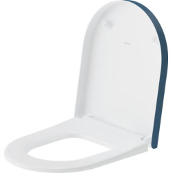 Abattant Millio 385x468x51 mm bleu salon mat Réf.002269FB00