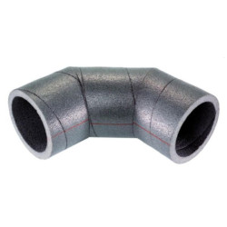 Coude PEHD diamètre 125 mm 90 degrés Réf 296075