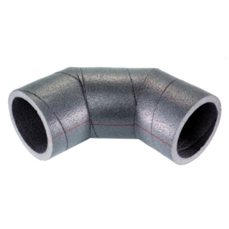 Coude PEHD diamètre 125 mm 90 degrés Réf 296075