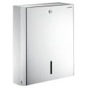 Distributeur d'essuie-mains enchevêtré inox poli brillant Réf. 510601P