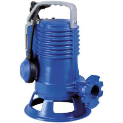 Pompe de relevage eaux chargées GR BLUE PRO 150 M alimentation électrique 230V - 1,1 kW - 7,5 A débit maxi 18 m³/h hauteur maxi de relevage 19,6 m livrée avec 10 m de câble Réf. 137520