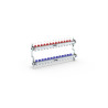 Collecteur inox 13 circuits avec débitmètre à lecture directe - pour plancher chauffant/rafraîchissant réf : 13802301200