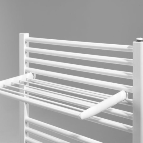 Tablette L470mm Tubes Ronds Droits (Chromé) Réf. GRILLCH