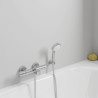 Mitigeur thermostatique Bain / Douche 1/2 Grohtherm 800 Cosmopolitan chromé Réf. 34770000
