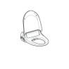 Abattant WC lavant dit japonais AQUACLEAN 4000 frein de chute alimentation électrique réf. 146130111