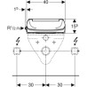Abattant WC lavant dit japonais AQUACLEAN 4000 frein de chute alimentation électrique réf. 146130111