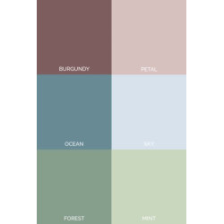 Panneau de décoration Acquabella mural Quiz XL season 0,6 x 120 x 250 cm découpe sur-mesure 53036071