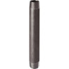 Mamelon 530 tube soudé filetage conique longueur 100mm noir D26x34 réf.530N10026