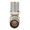 Té à sertir égal Fluxo laiton diamètre 20x20x20mm réf. FLT20