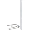 Kit d'adaptation AquaClean pour Monolith habillage latéral, aluminium brossé réf. 131102TA1