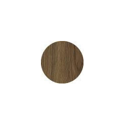 Colonne Alterna PLENITUDE H160cm 2 portes L35cm P38cm chêne noisette chant doré et poignée dorée
