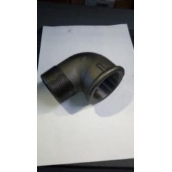 Coude 90° fonte malléable noir 92 mâle-femelle 50x60 réf.092050N