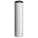 Conduits concentrique Inox-Galva diamètre 80 / 125 1000 mm réf. 460180