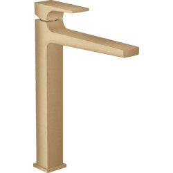 Mitigeur de lavabo Metropol 260 - poignée manette - bonde push-open - finition bronze brossé Réf. 32512140
