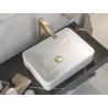 Mitigeur de lavabo Metropol 260 - poignée manette - bonde push-open - finition bronze brossé Réf. 32512140