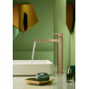Mitigeur de lavabo Metropol 260 - poignée manette - bonde push-open - finition bronze brossé Réf. 32512140