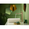 Mitigeur de lavabo Metropol 260 - poignée manette - bonde push-open - finition bronze brossé Réf. 32512140