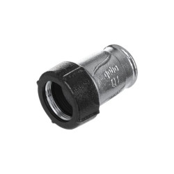 Raccord à compression en fonte malléable taraudage femelle 1'' de diamètre 25 pour tubes acier et PE Réf.17.195.01.03