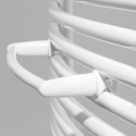 Barre Porte Serviettes Cintré L470mm Tubes Ronds Cintrés (Chromé) Réf. BARR50CCH