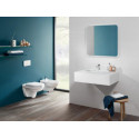 Bidet suspendu ONOVO 36x56cm en porcelaine, avec trop-plein, blanc réf. 54600001