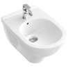 Bidet suspendu ONOVO 36x56cm en porcelaine, avec trop-plein, blanc réf. 54600001