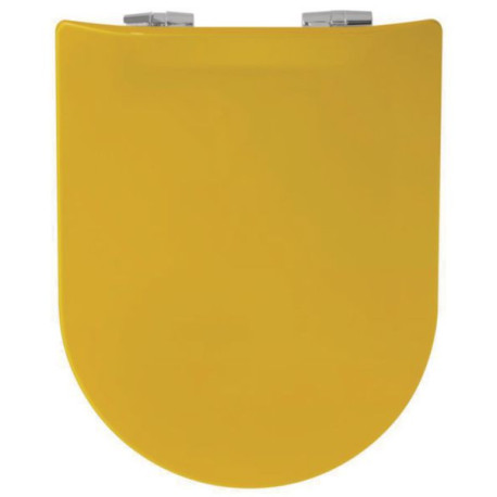 Abattant WOOD SLIM Jaune Souffre frein de chute déclipsable Réf. 7WD08368801