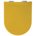 Abattant WOOD SLIM Jaune Souffre frein de chute déclipsable Réf. 7WD08368801