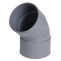 Coude femelle femelle 45° diamètre 125mm UCX44