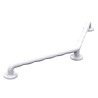 Barres d'appui à poignée ergonomique AKW INTERNATIONAL coudées à 135° blanc réf. 01640WH-LS