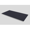 RECEVEUR BASE NUDE 100 NEGRO (150X100). Bonde standard. Grille inox. Possible rebord. Découpe sur-mesure. Réf: 53005916
