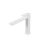 Mitigeur lavabo TABULA mi-haut avec vidage Up & Down Whitemat Réf. TA22724