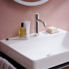 Mitigeur de lavabo 110 Tecturis S CoolStart avec tirette et vidage, Chrome Réf. 73314000