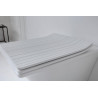 Abattant thermodur extra-plat GRANDS BOULEVARDS frein de chute dé clipsable charnières métal couvercle texturé Réf. E23433-00-WMT