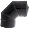 Coude concentrique BIOTEN 87 inox/galva D 100 / 150 réf. 470910