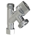 Robinet de machine à laver Conekta 3/8 mâle écrou tournant, 3/4 mâle réf 280010