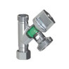 Robinet de machine à laver Conekta 3/8 mâle écrou tournant, 3/4 mâle réf 280010