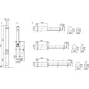 Pompe de puits sub twu 4 plug & pump0405-em- pompe immergée multicellulaire 4''. pour forages, citernes, l'arrosage et l'irrigation pour le pompage de l'eau sans fibre Réf. 6049385