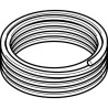 Tube MeplaTherm, D16, couronne de 100 m, sans isolant Réf 601.230.00.1