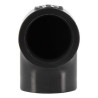 Coude 90° grand rayon PVC diamètre 20mm C20F