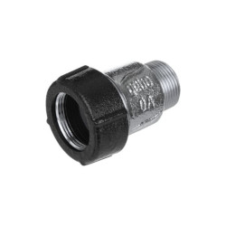 Raccord à compression en fonte malléable Filetage mâle 2'' de diamètre 50 pour tubes acier et PE Réf.17.195.00.06