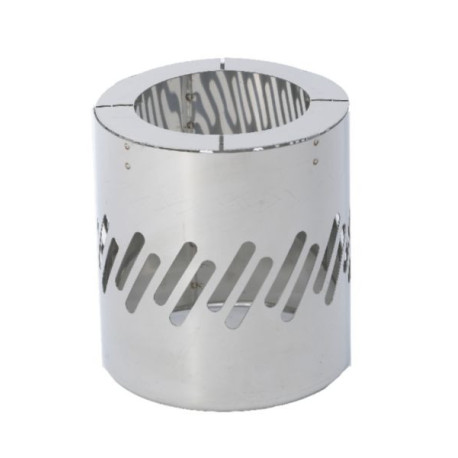 Collerette de ventilation Inox élement du kit TEN pression réf. 115185