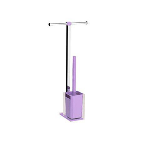 Ensemble porte papier et balai wc lilas réf. RA327900000
