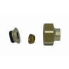 Raccord eurocône 3/4" à compression pour tube ClimaComfort S5 10,5x1,3mm réf. 1409040004