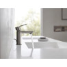 Mitigeur monocommande 1/2" lavabo taille XS Lineare Hard Graphite brossé Réf. 32109AL1"