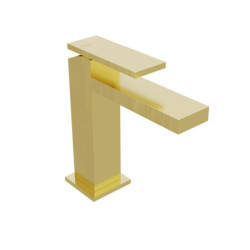 Mitigeur lavabo TABULA Regular avec vidage Up & Down Or Brossé Réf. TA22096P