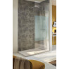 Colonne de douche thermostatique Strayt chrome réf. E98321-CP
