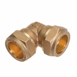 Coude Sudo 90° J512 double à compression D18 pour tube cuivre Réf. FF-10CO401--P1