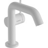 Mitigeur lavabo 110 Tecturis S Fine CoolStart sans tirette ni vidage Blanc mat Réf. 73321700